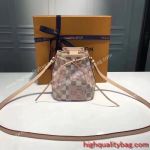 Best Quality Clone Louis Vuitton NANO NOEUR Lady Handbag for discount price